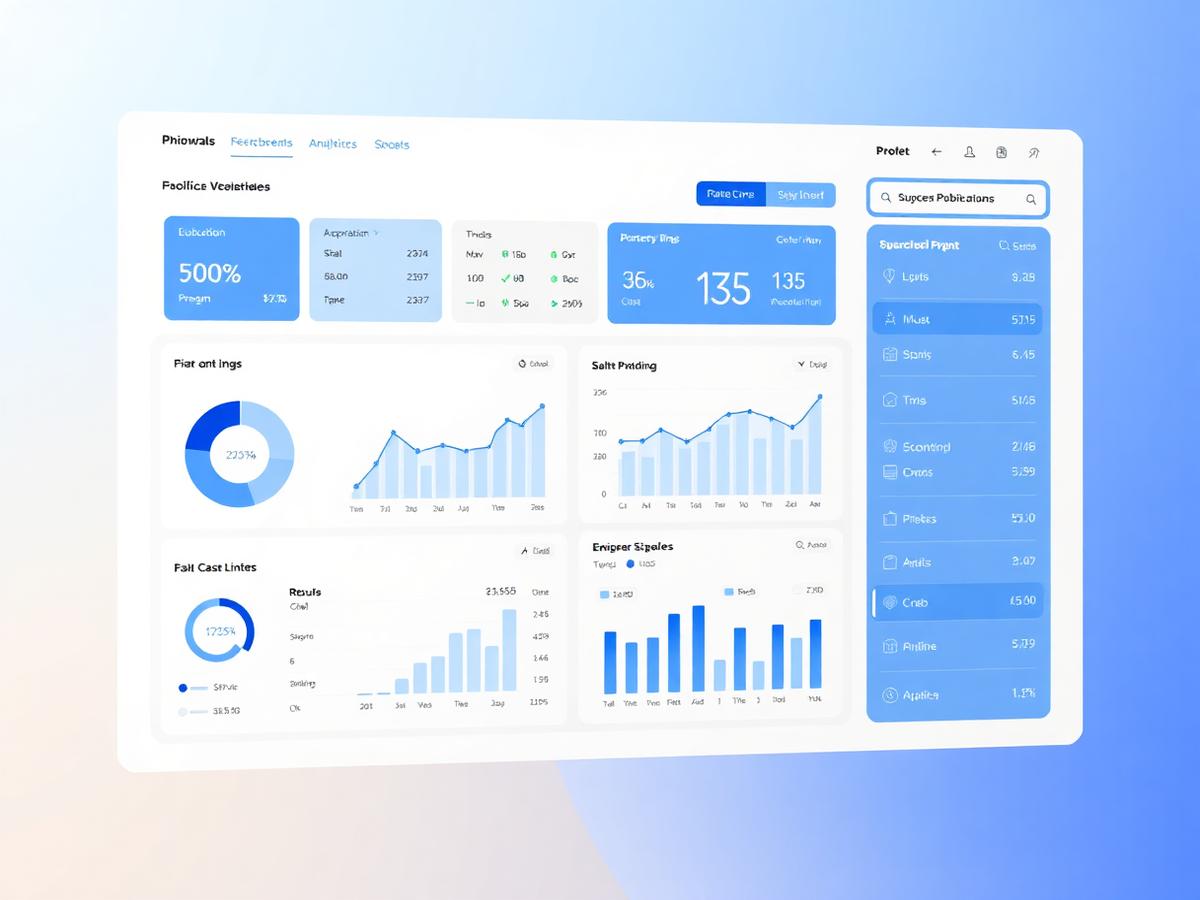 Finlytics Dashboard — SaaS project by HOZO Technology